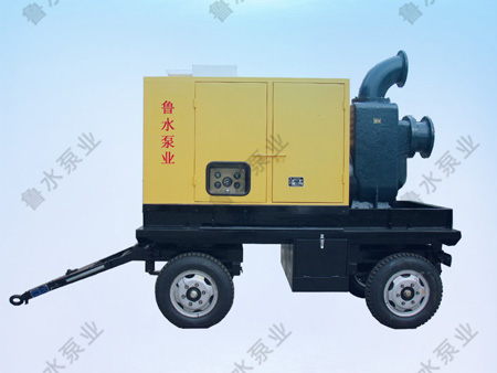 移動式拖車柴油機泵車